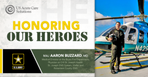 Honoring our heroes: Maj. Aaron Buzzard, M.D.